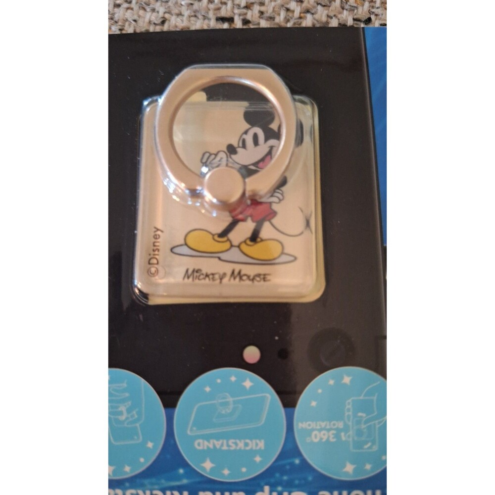 New Disney‎ Ring Grip Phone Grip & Kickstand Mickey Mouse Ring Stand Holder